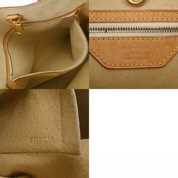 LOUIS VUITTON Damier Azur White/Blanc N51206 hand bag - Picture 6 of 12